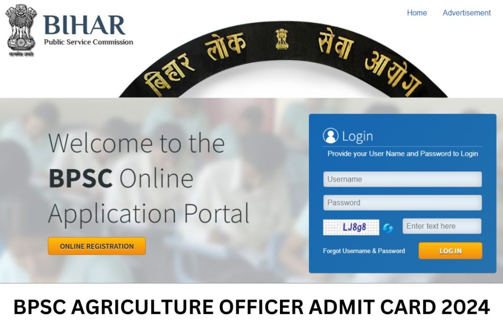 BPSC Agriculture Officer Admit Card 2024, bpsc.bih.nic.in BAO Hall Ticket