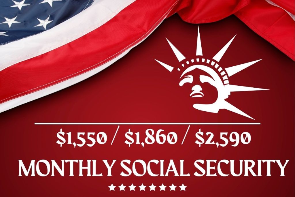 $1,550 / $1,860 / $2,590 Monthly - Social Security & SSDI Limits