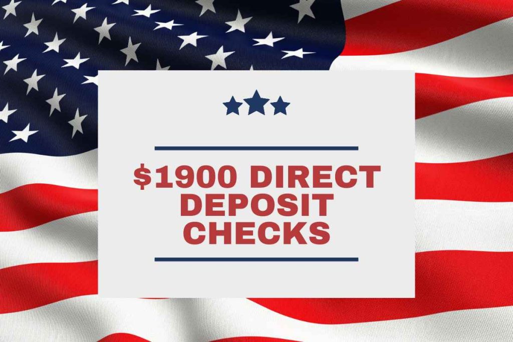 $1,900 Direct Deposit Checks 2024 - For Social Security SSI SSDI VA Recipients
