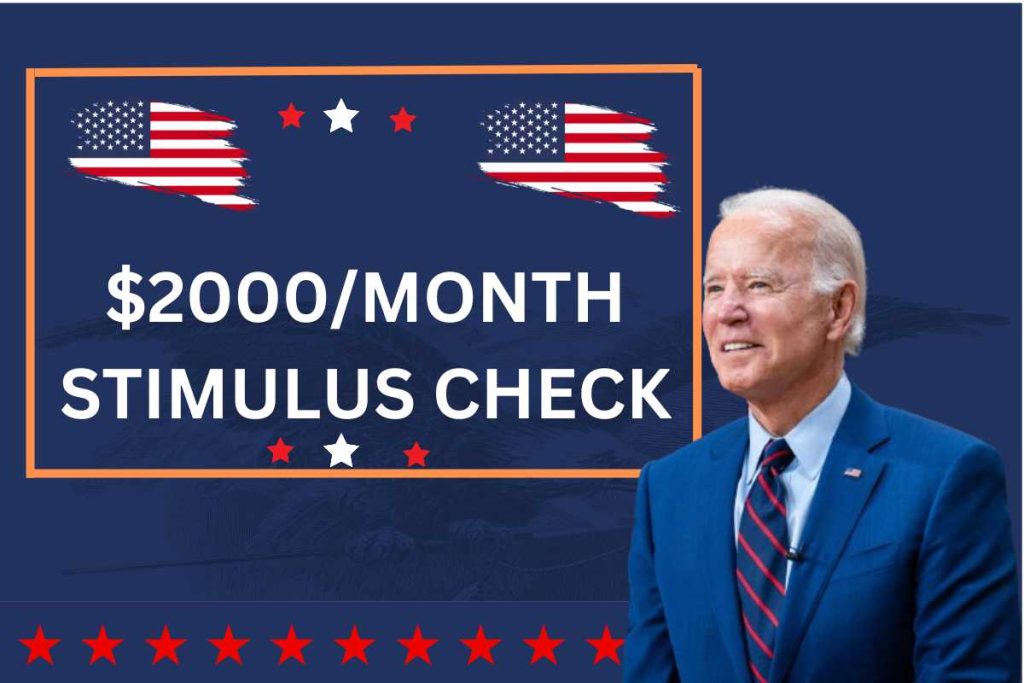 $2000/Month Stimulus Check For Social Security