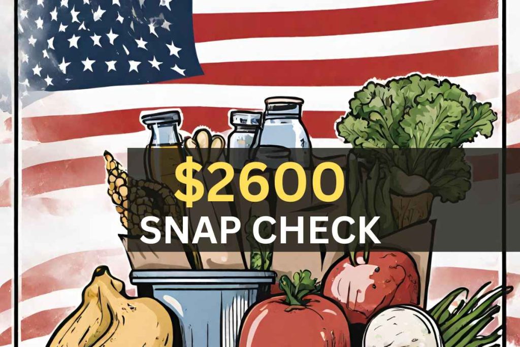 $2,600 SNAP Check 2024 - April, 10 Payment Date