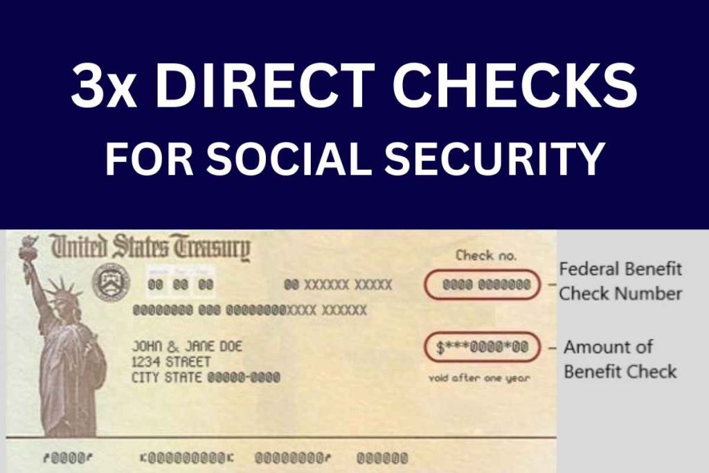 3X Direct Checks April 2024 - Know Payment Date & Eligibility for Social Security SSI, SSDI
